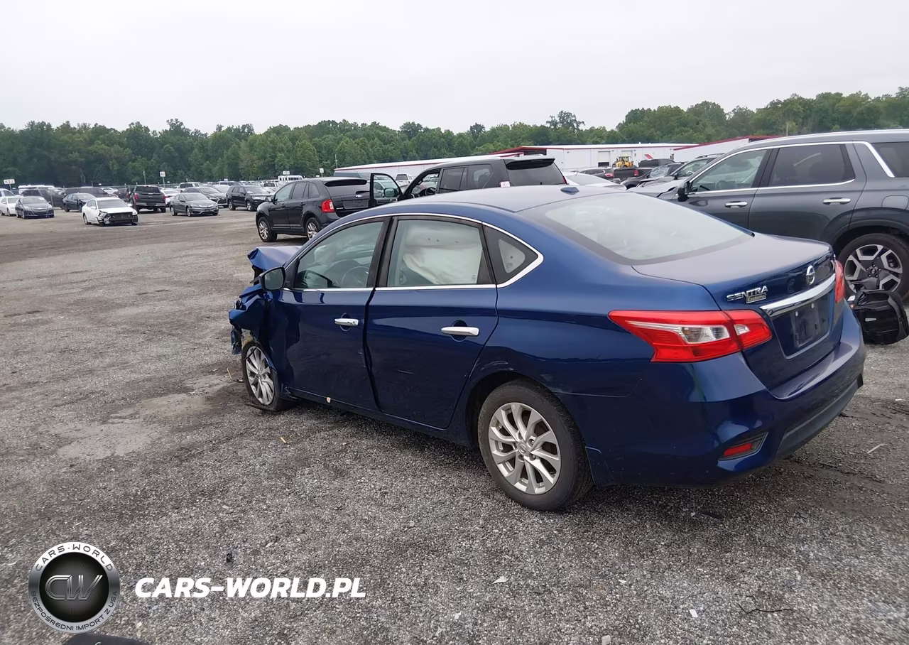 2018 Nissan Sentra Sv VIN:3N1AB7AP9JY271197 - 3