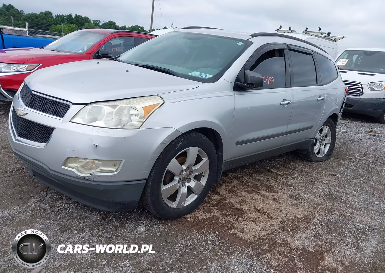 2011 Chevrolet Traverse Ls VIN:1GNKVEEDXBJ352848 - 2