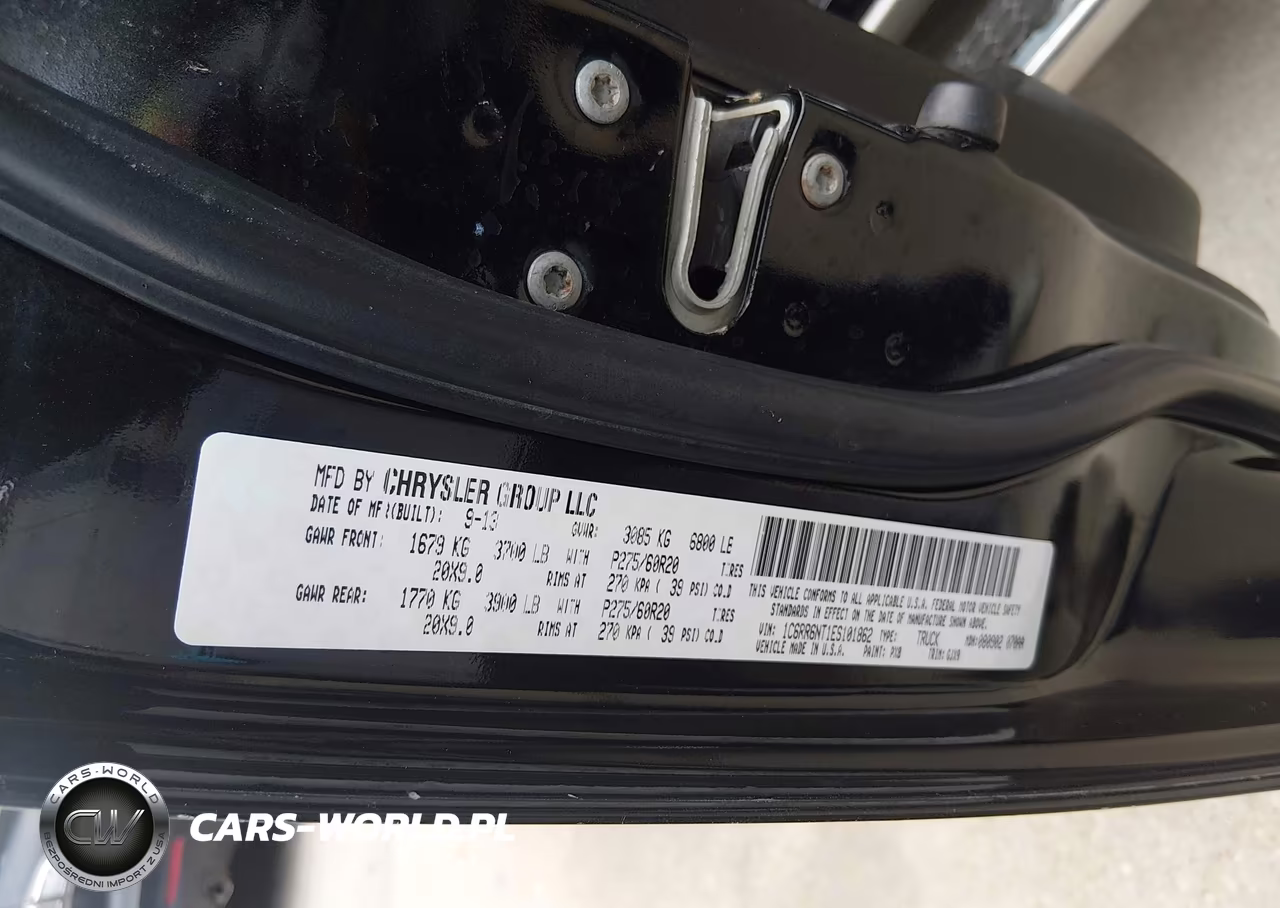 2014 Ram 1500 Laramie VIN:1C6RR6NT1ES101862 - 9