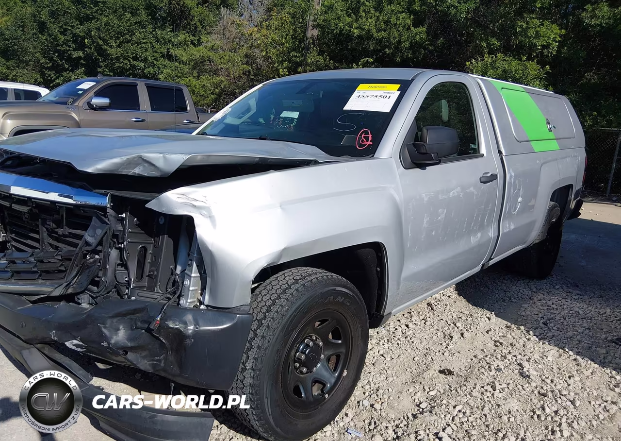 2018 Chevrolet Silverado 1500 Wt VIN:1GCNCNEH7JZ230947 - 2