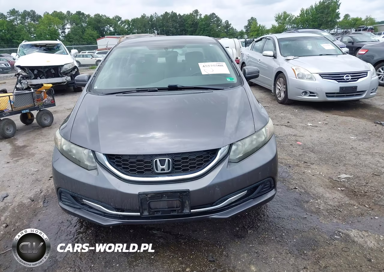 2014 Honda Civic Lx VIN:19XFB2F59EE031121 - 12