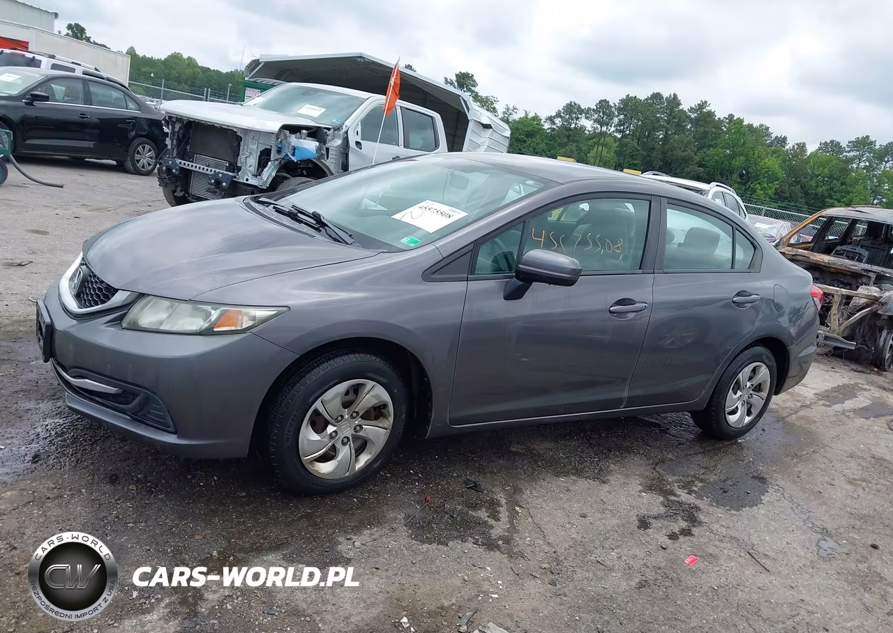 2014 Honda Civic Lx VIN:19XFB2F59EE031121 - 14