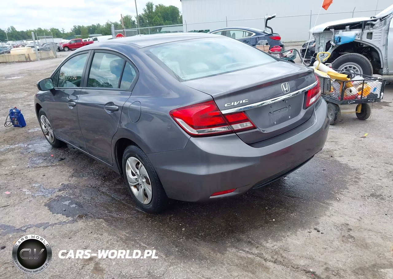 2014 Honda Civic Lx VIN:19XFB2F59EE031121 - 3