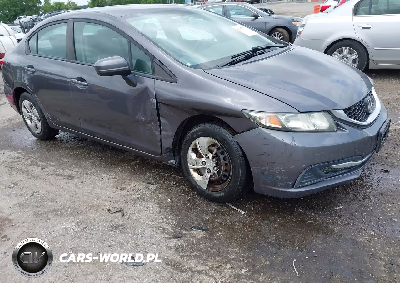2014 Honda Civic Lx VIN:19XFB2F59EE031121 - 6