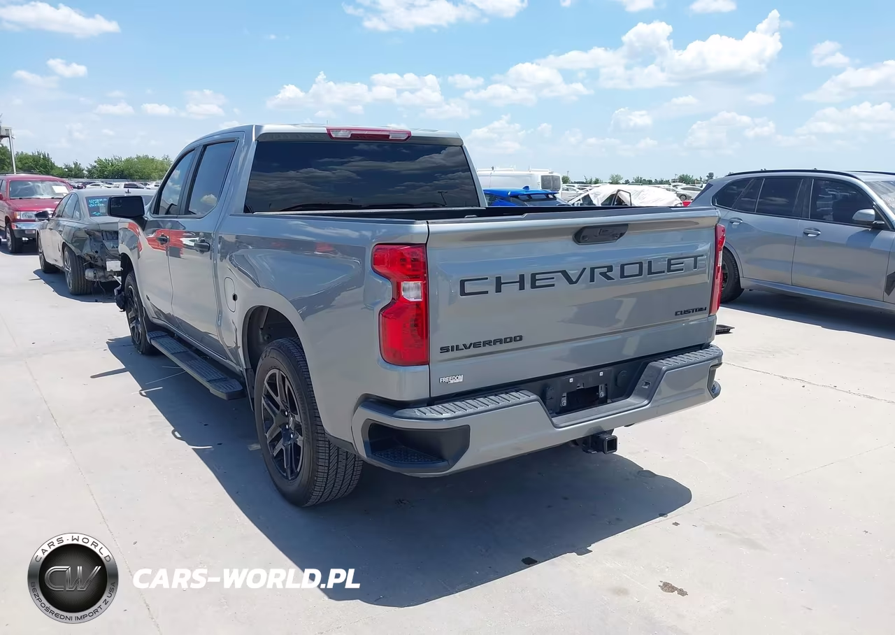 2025 Chevrolet Silverado 1500 2Wd Short Bed Custom VIN:3GCPABEK4SG111862 - 3