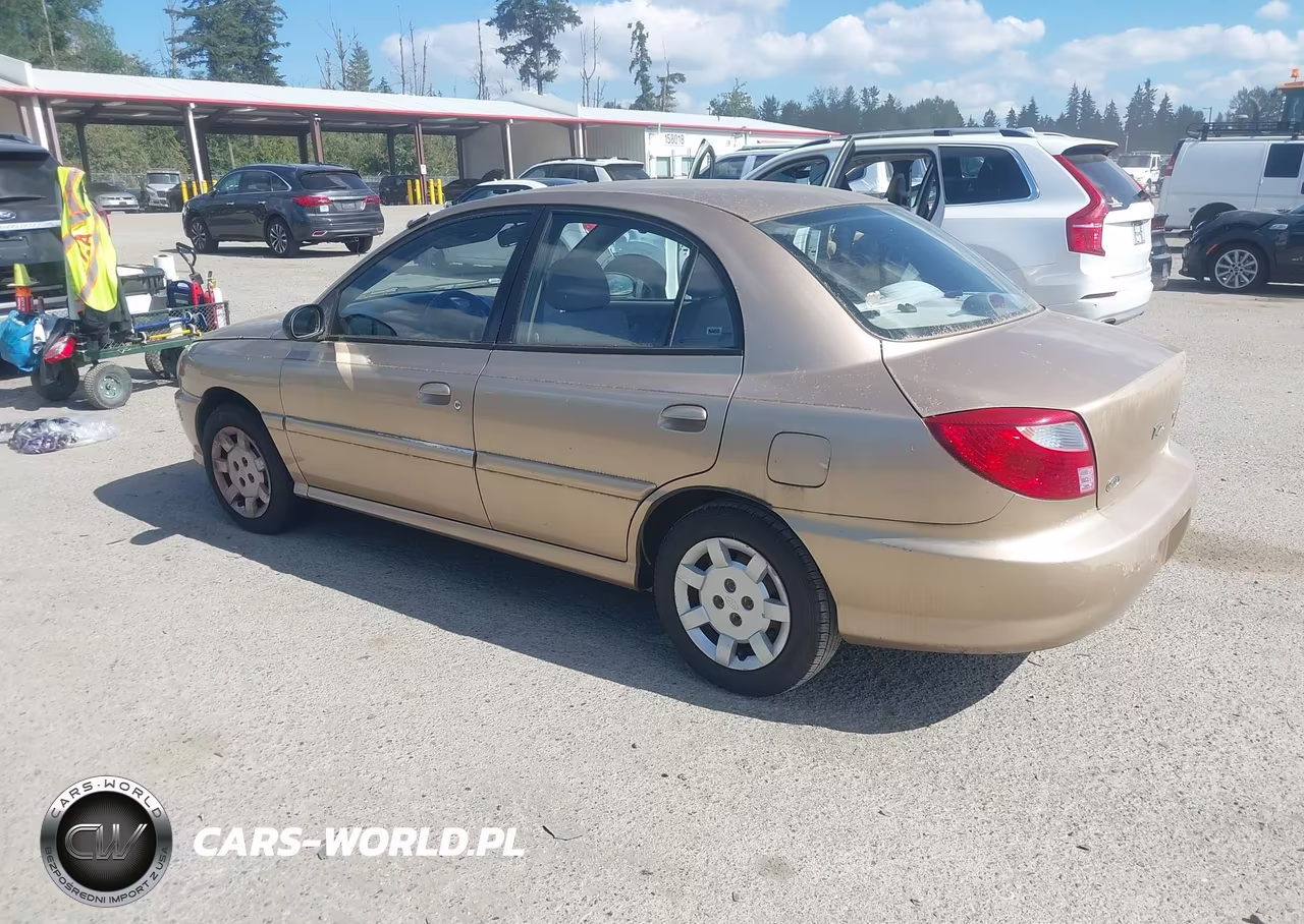 2002 Kia Rio VIN:KNADC123226146435 - 3