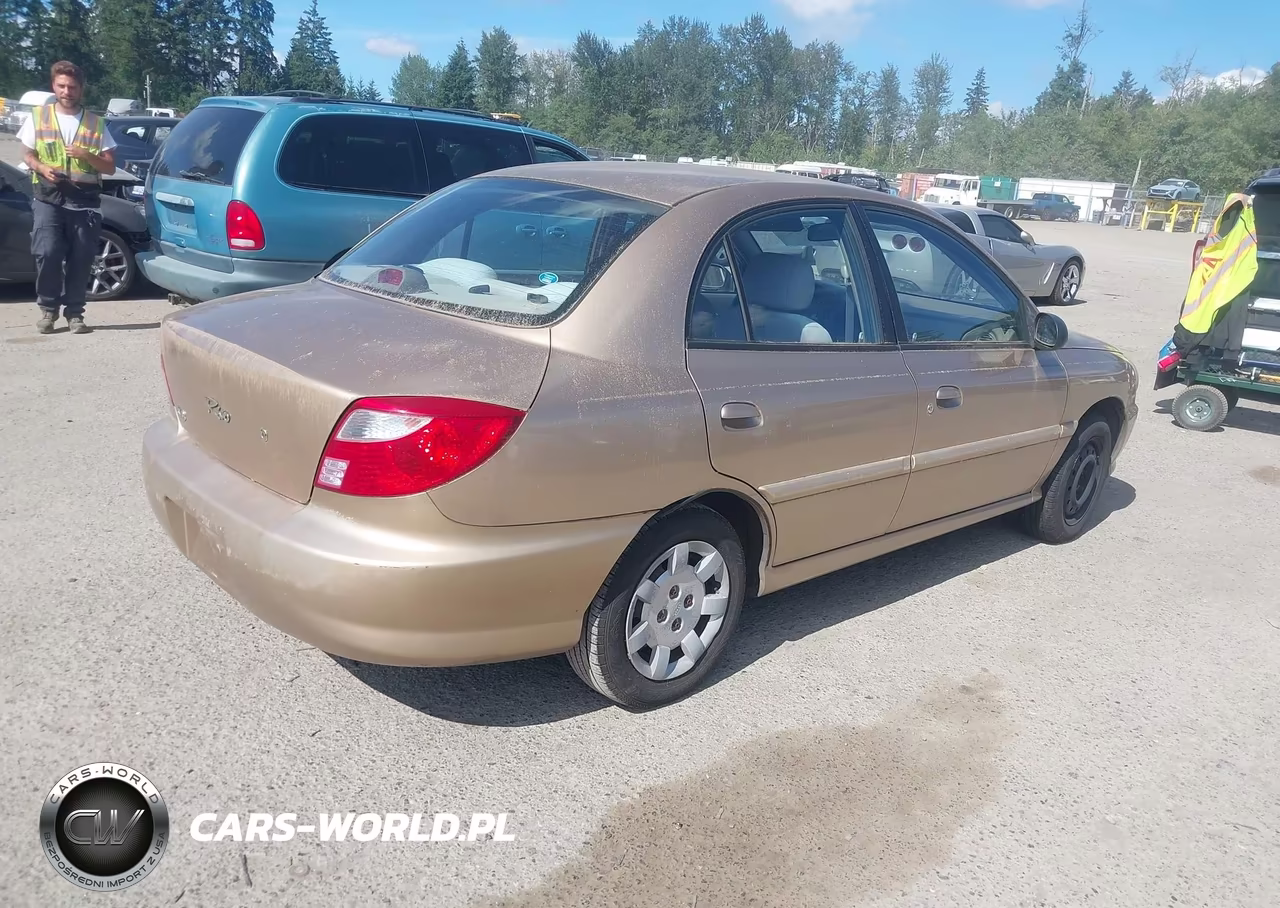 2002 Kia Rio VIN:KNADC123226146435 - 4