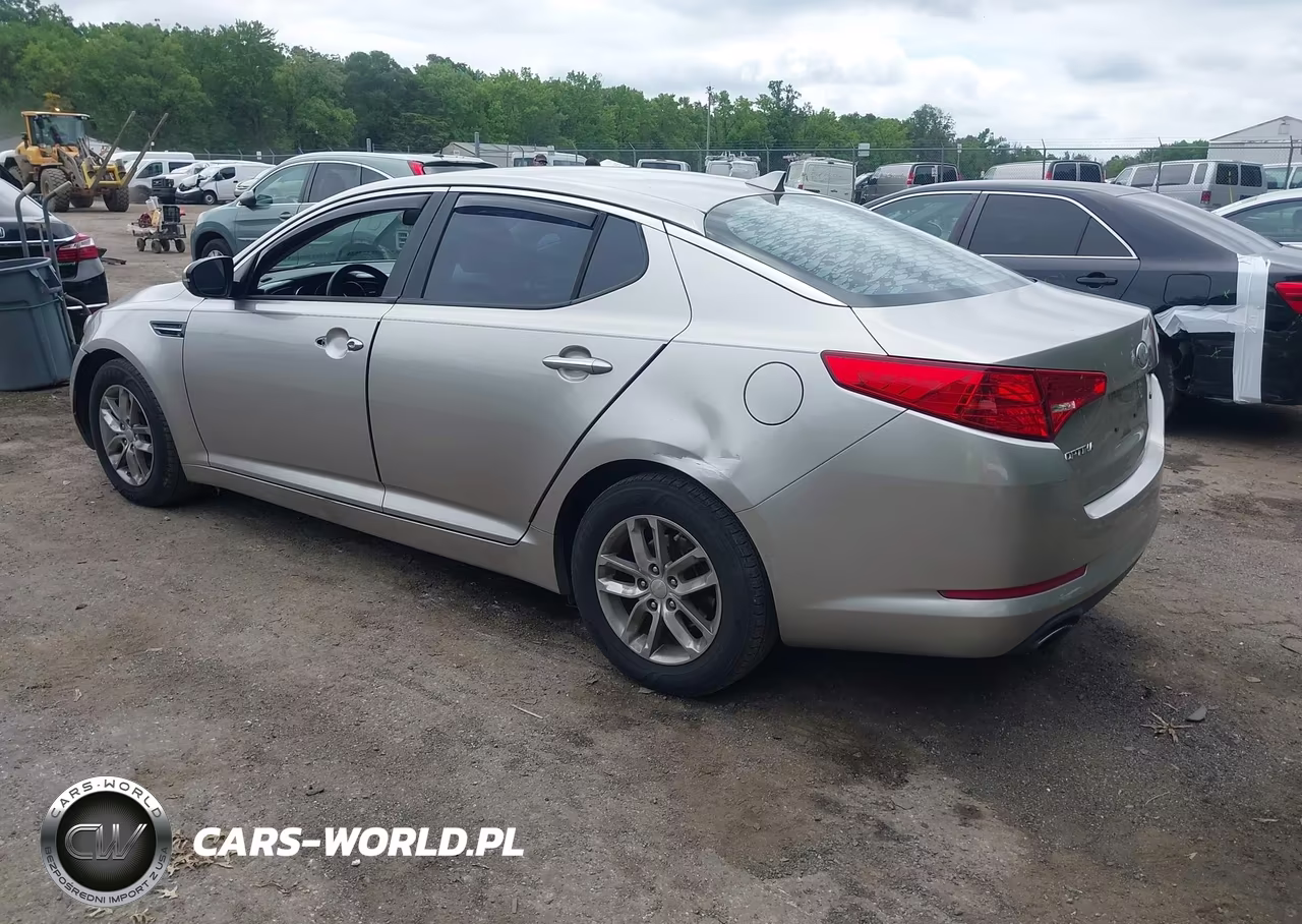 2013 Kia Optima Lx VIN:KNAGM4A76D5390503 - 3
