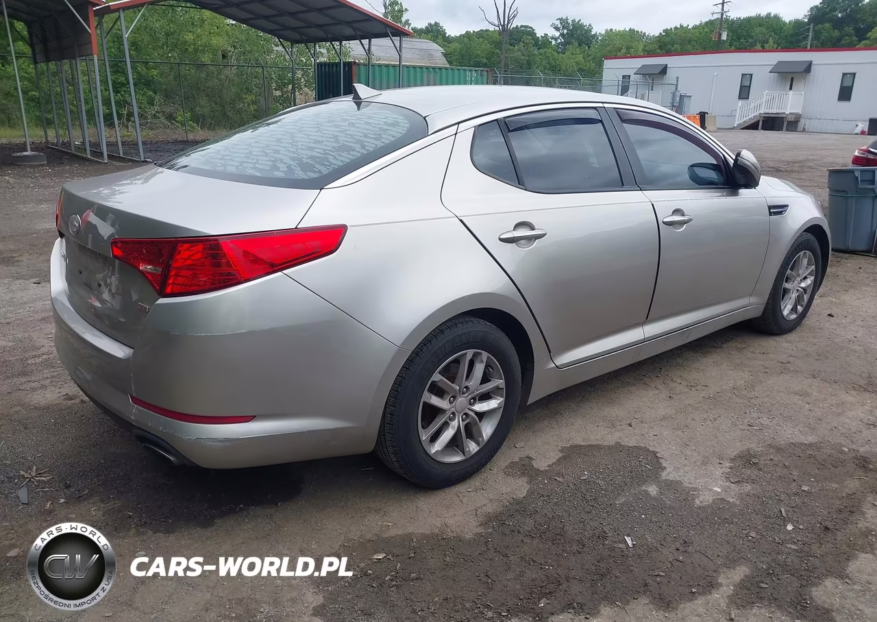 2013 Kia Optima Lx VIN:KNAGM4A76D5390503 - 4