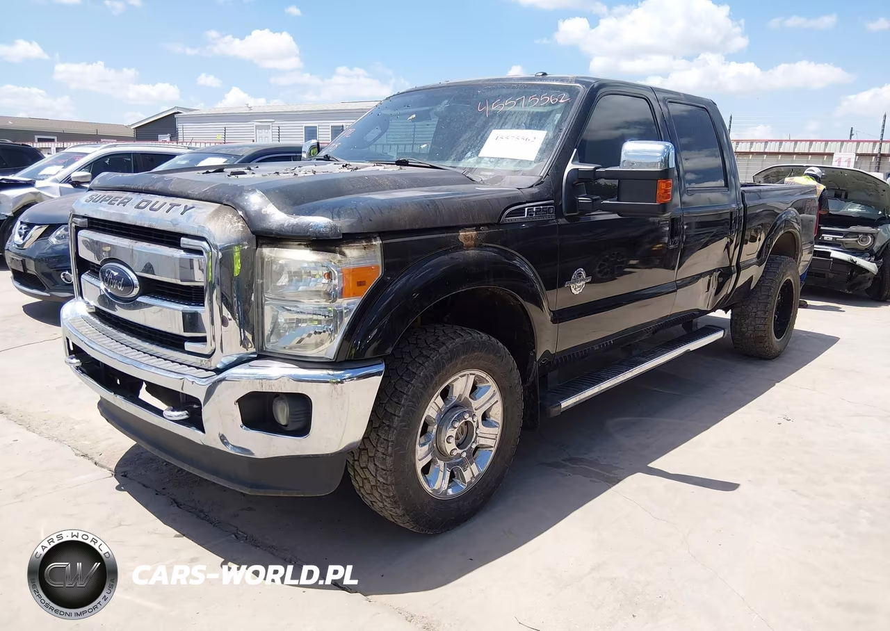 2012 Ford Super Duty F-250 Srw Lariat VIN:1FT7W2BT5CEB95536 - 2