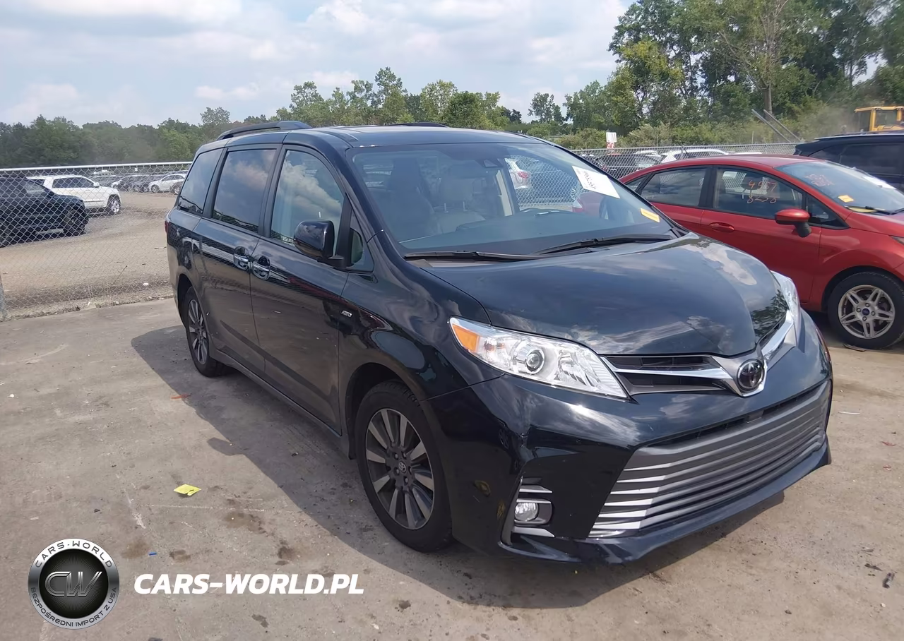 2019 Toyota Sienna Xle 7 Passenger