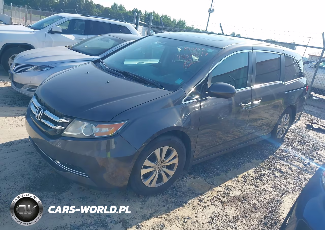 2015 Honda Odyssey Ex-L VIN:5FNRL5H69FB124895 - 2