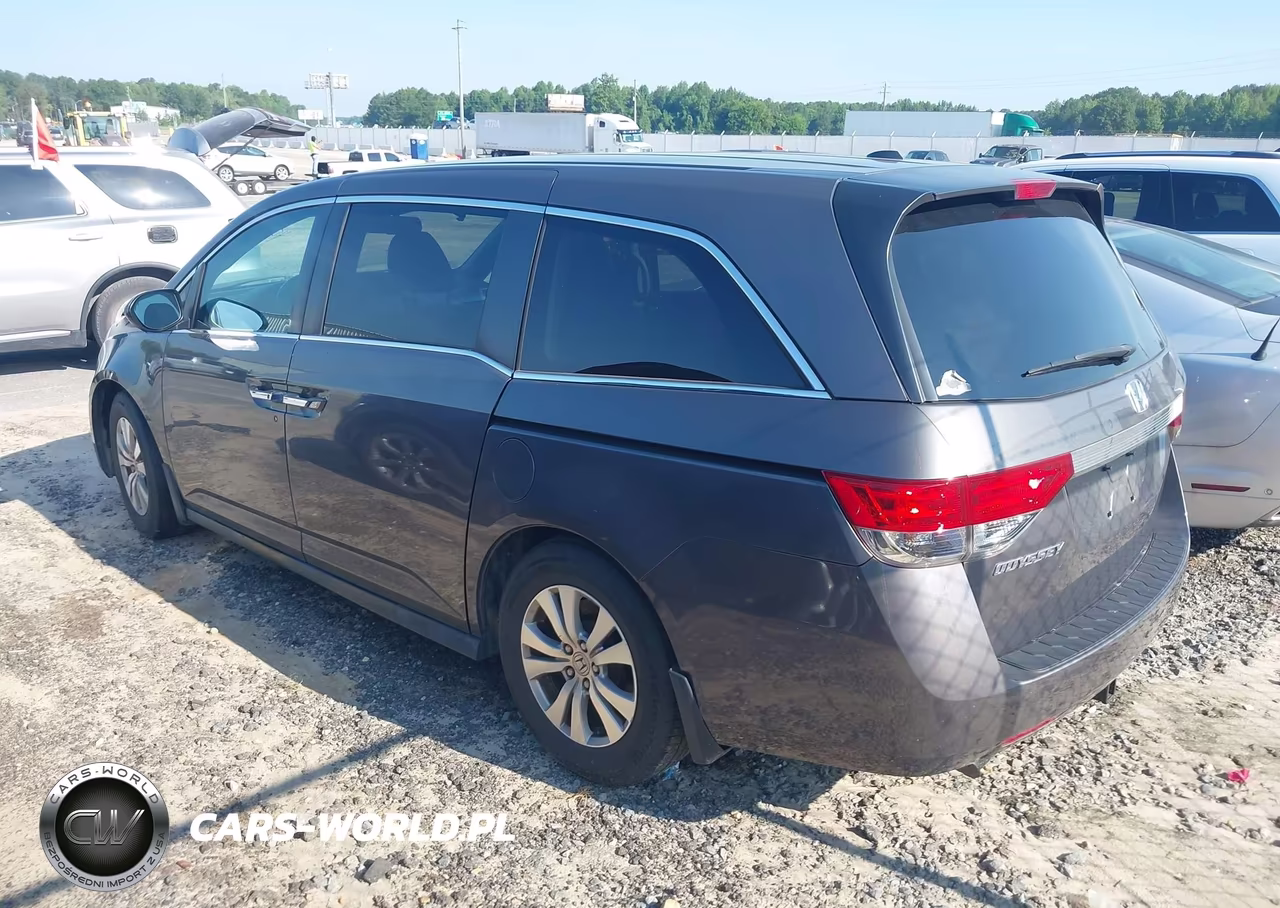 2015 Honda Odyssey Ex-L VIN:5FNRL5H69FB124895 - 3