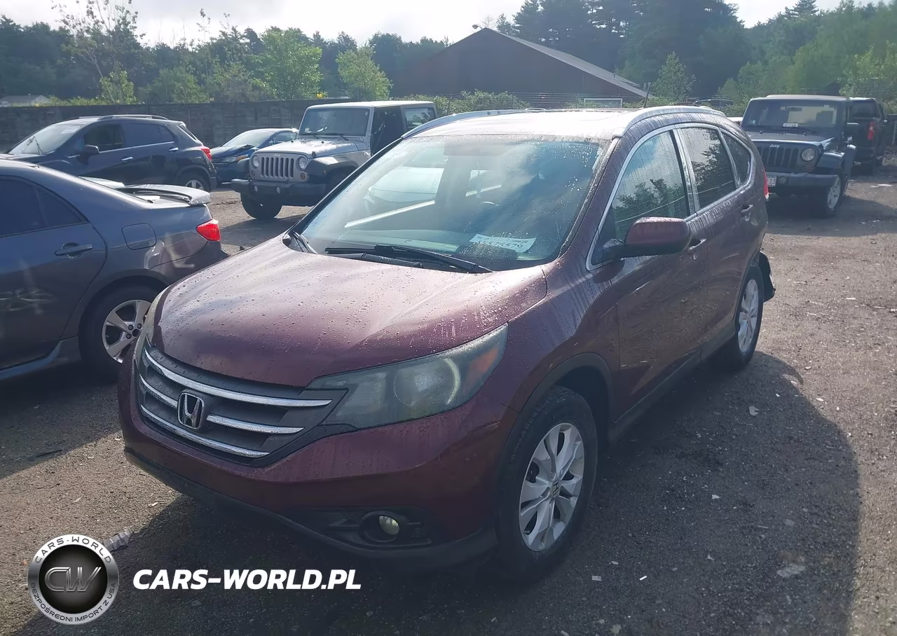 2013 Honda Cr-V Ex-L VIN:5J6RM4H73DL086617 - 2