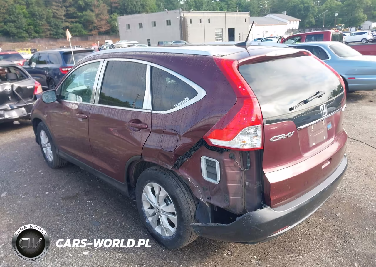 2013 Honda Cr-V Ex-L VIN:5J6RM4H73DL086617 - 3