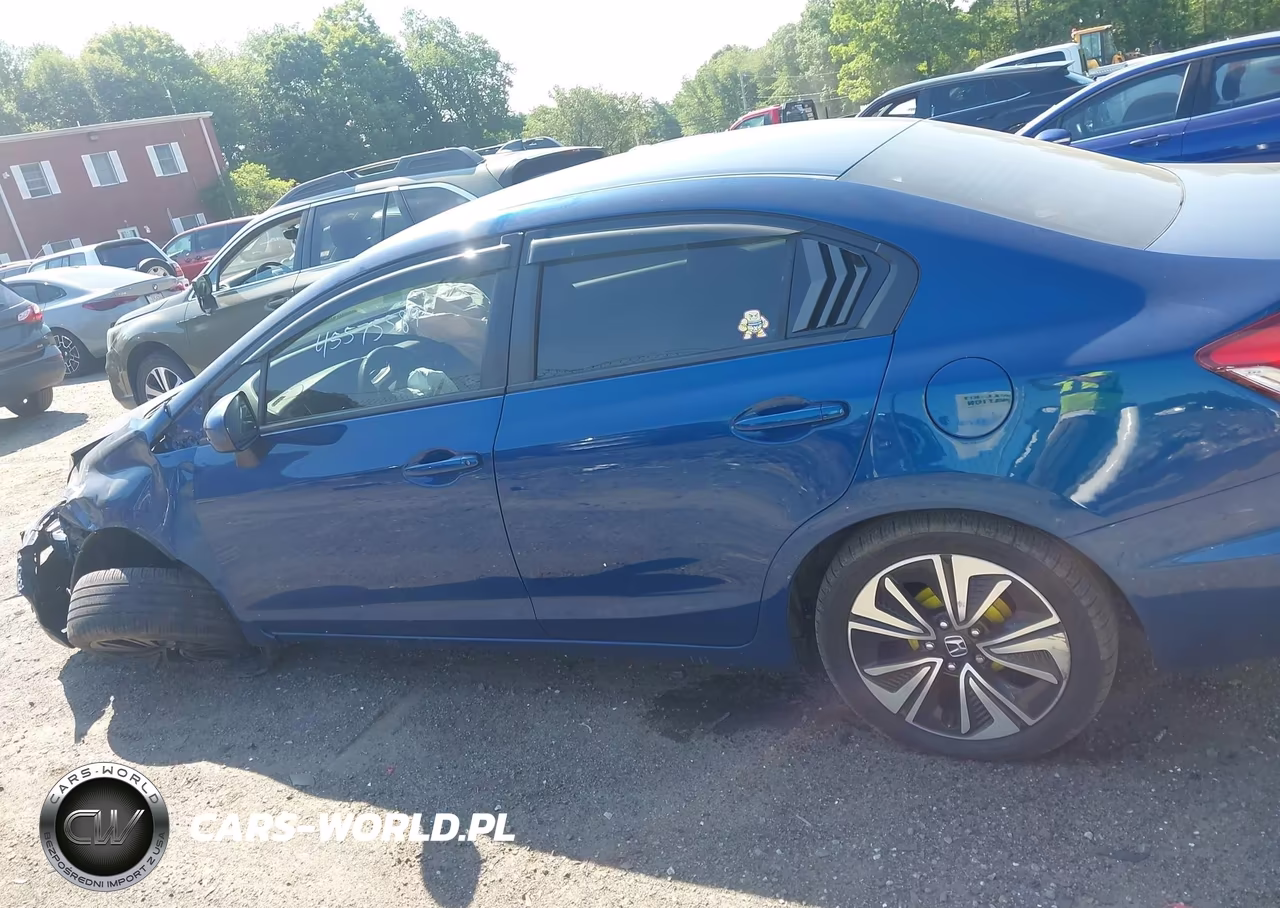 2015 HONDA CIVIC LX VIN:2HGFB2F55FH509638 - 14