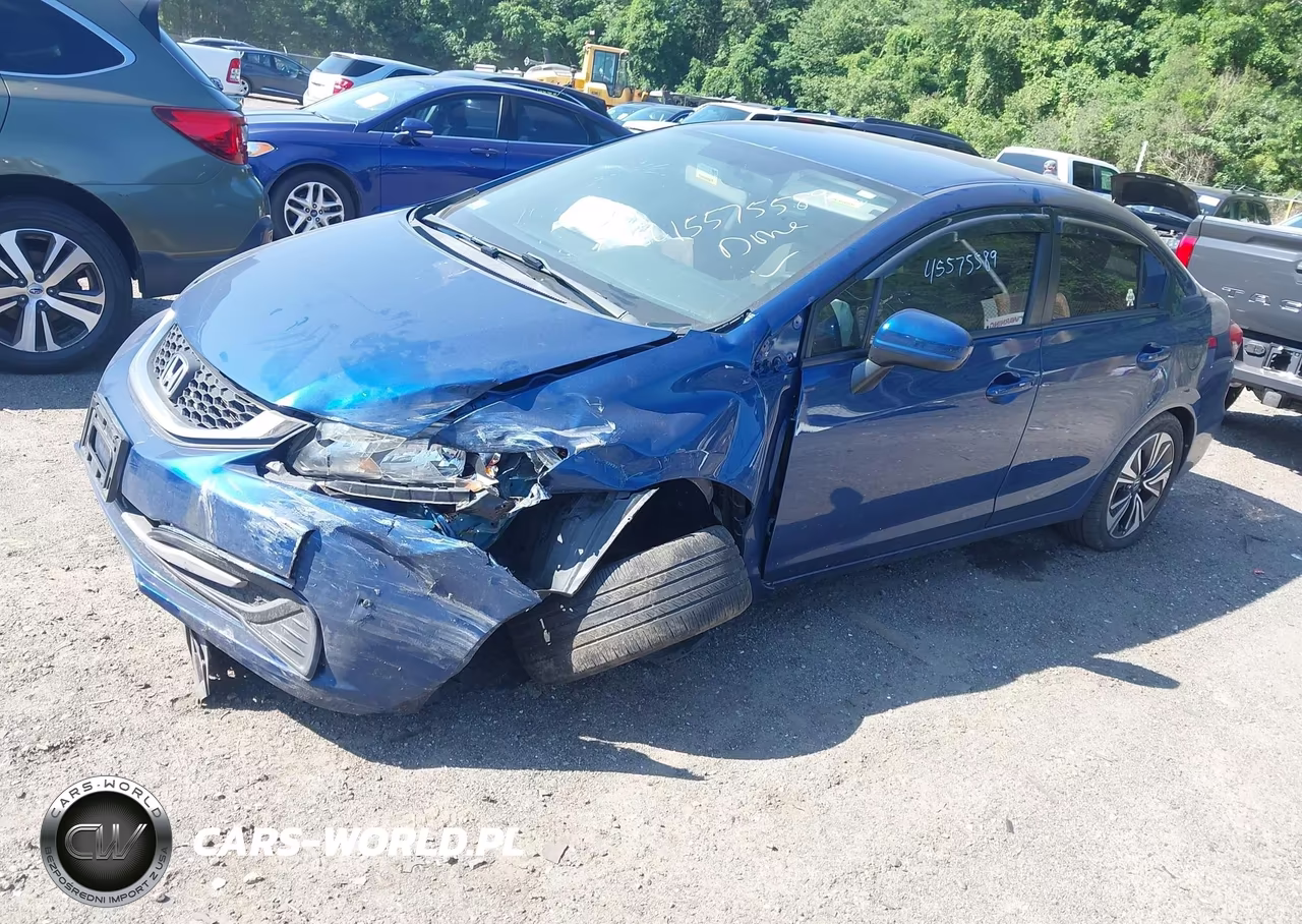2015 HONDA CIVIC LX VIN:2HGFB2F55FH509638 - 2