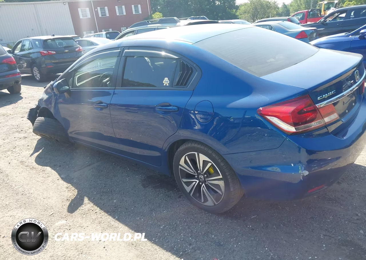 2015 HONDA CIVIC LX VIN:2HGFB2F55FH509638 - 3