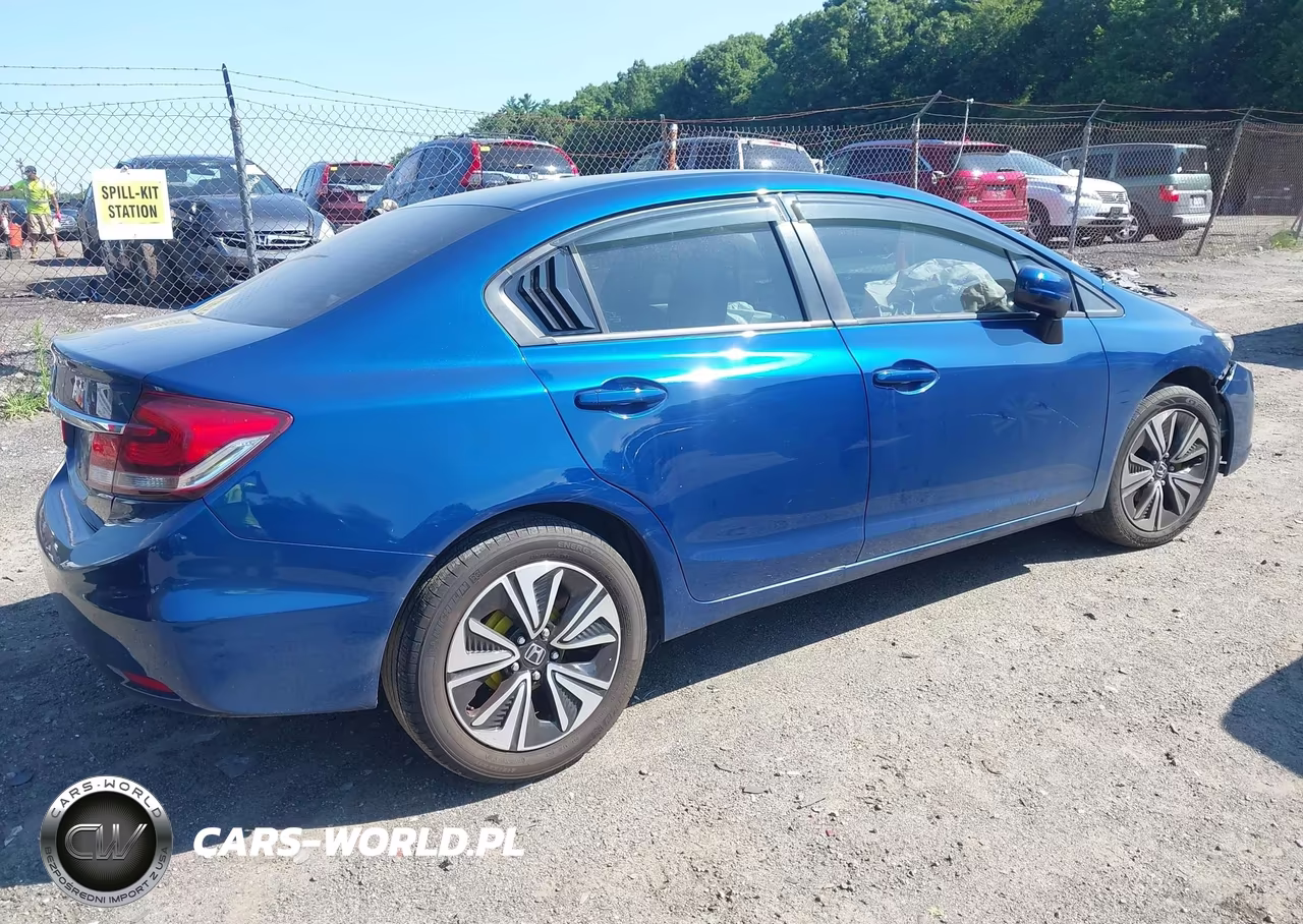 2015 HONDA CIVIC LX VIN:2HGFB2F55FH509638 - 4