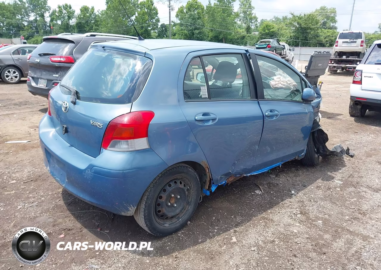 2011 Toyota Yaris Base (A4) VIN:JTDKT4K39B5336816 - 4