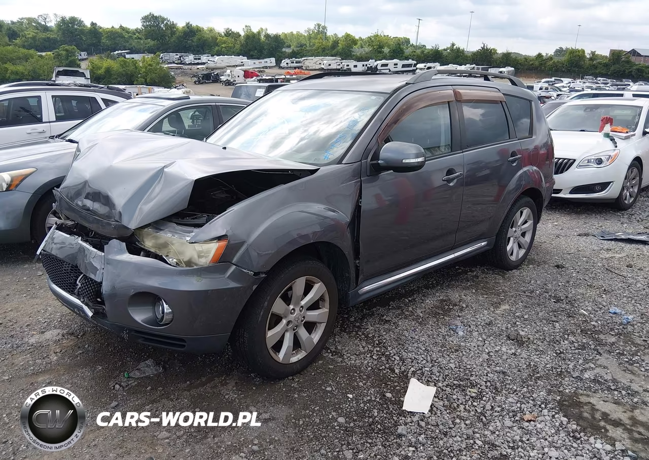 2010 Mitsubishi Outlander Xls VIN:JA4JT4AX1AZ003611 - 2