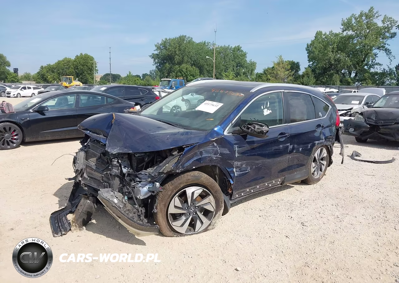 2016 Honda Cr-V Touring VIN:5J6RM4H95GL118179 - 2