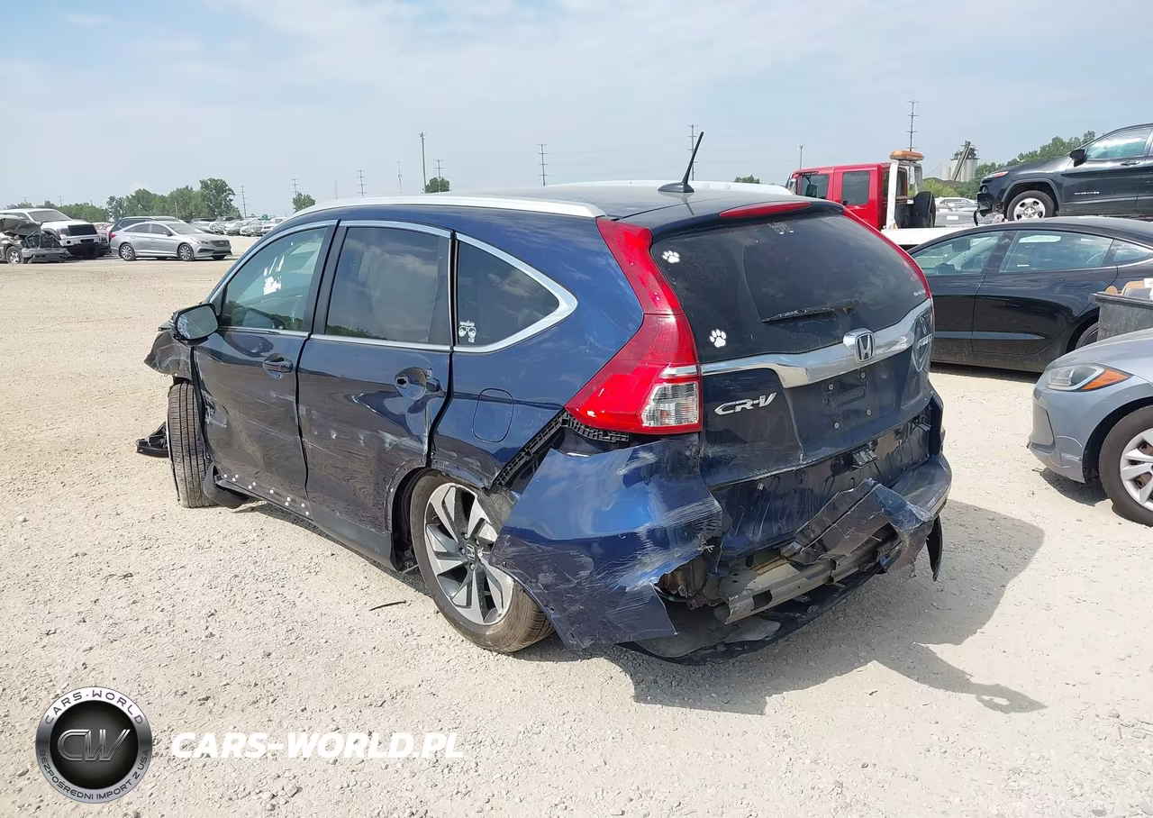 2016 Honda Cr-V Touring VIN:5J6RM4H95GL118179 - 3