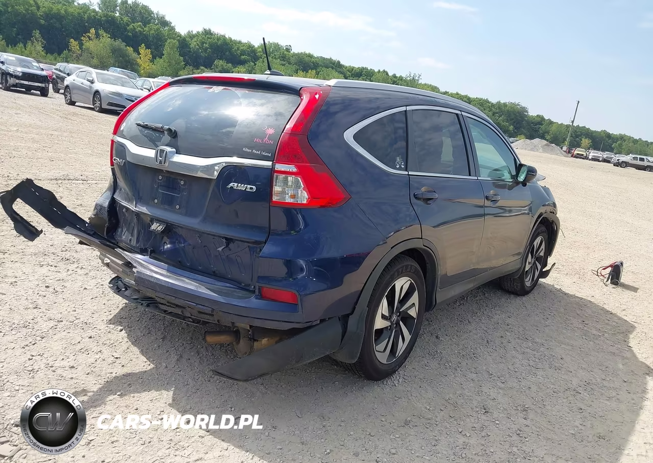 2016 Honda Cr-V Touring VIN:5J6RM4H95GL118179 - 4