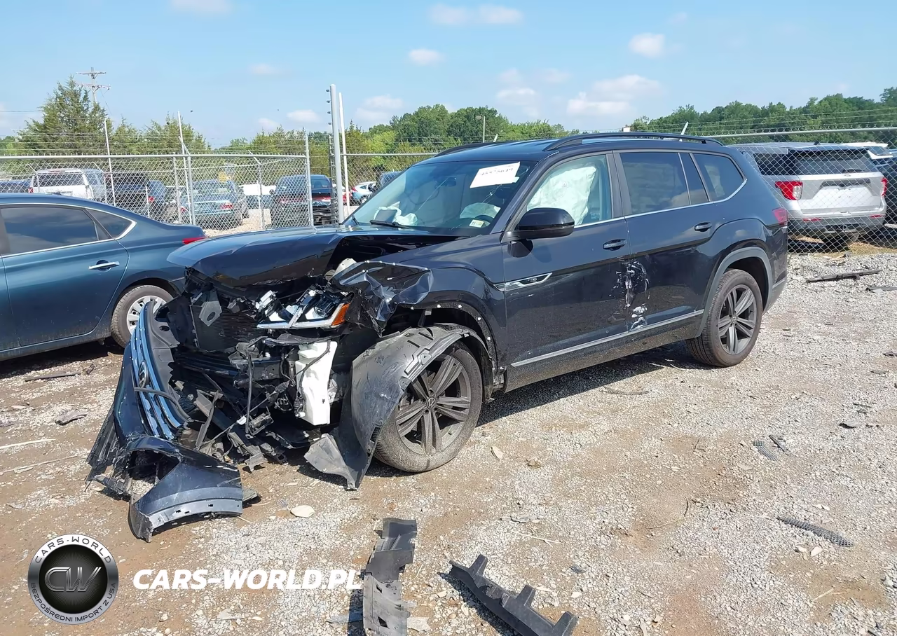 2021 Volkswagen Atlas 3.6L V6 Se W-Technology R-Line VIN:1V2NR2CAXMC534556 - 2