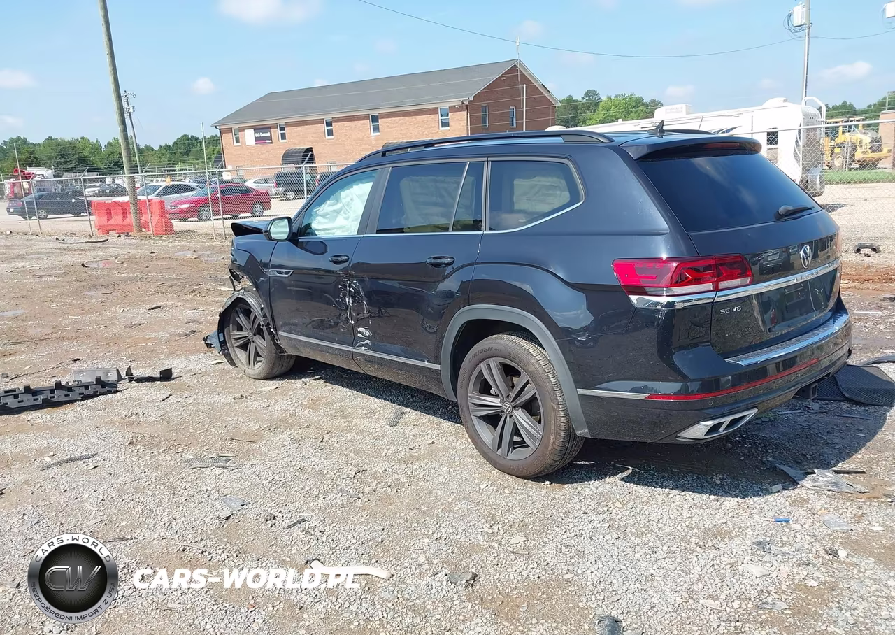 2021 Volkswagen Atlas 3.6L V6 Se W-Technology R-Line VIN:1V2NR2CAXMC534556 - 3