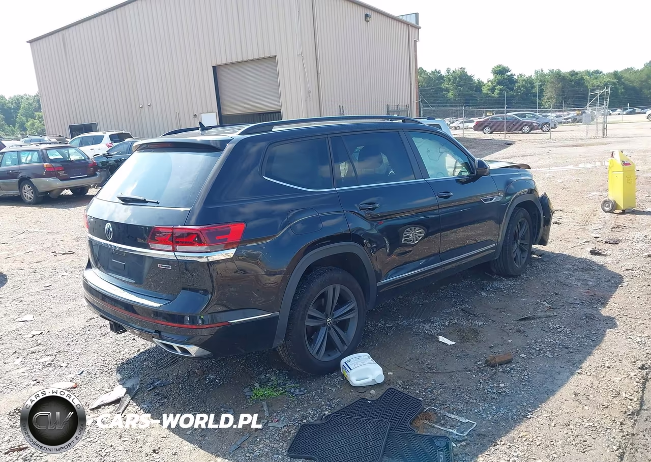 2021 Volkswagen Atlas 3.6L V6 Se W-Technology R-Line VIN:1V2NR2CAXMC534556 - 4