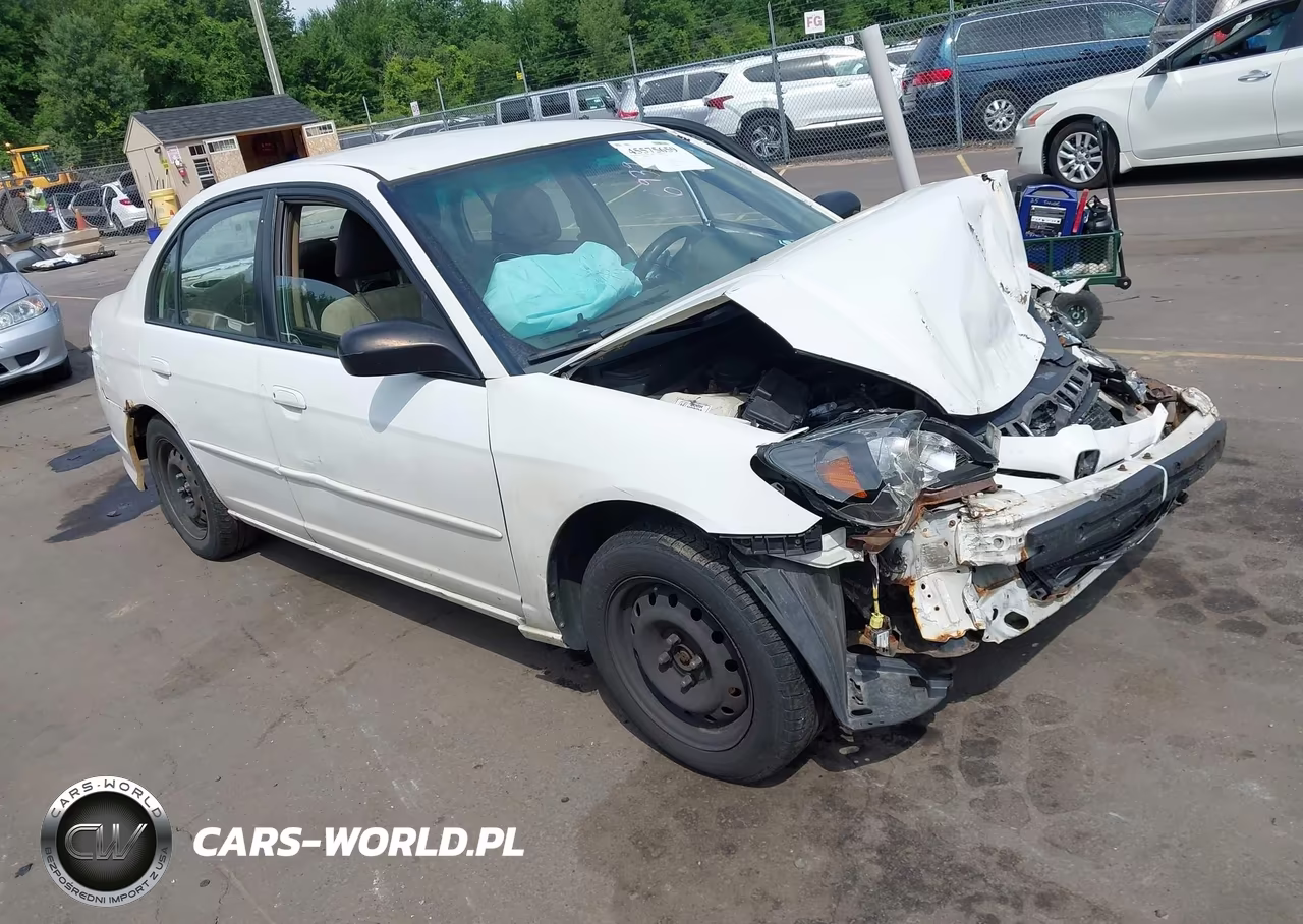 2004 Honda Civic Lx VIN:2HGES16624H581859 - 1