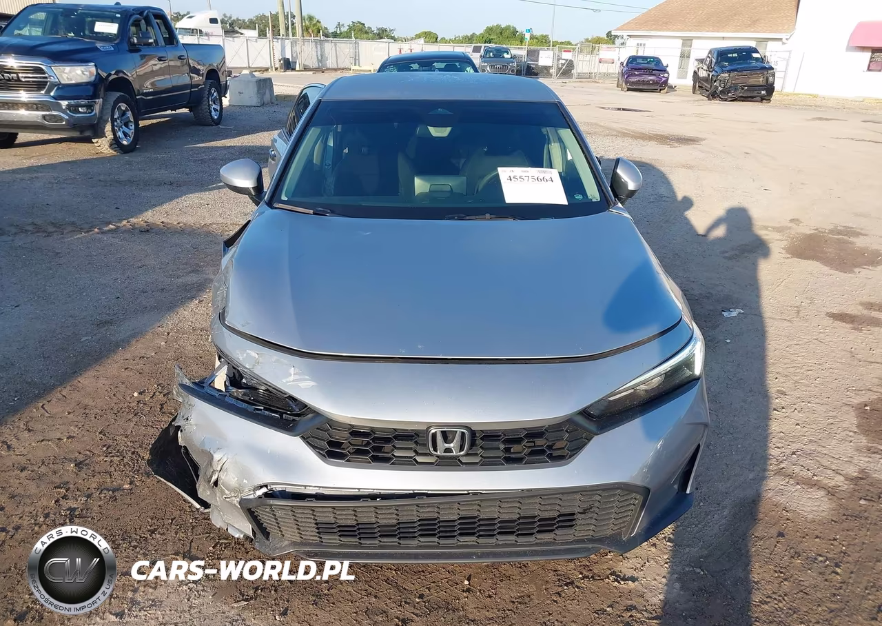 2025 Honda Civic Lx VIN:2HGFE2F26SH557754 - 12
