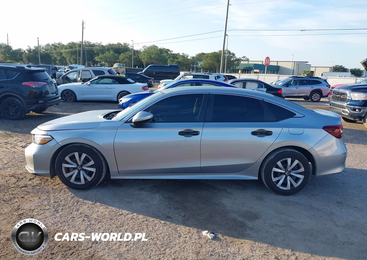 2025 Honda Civic Lx VIN:2HGFE2F26SH557754 - 14