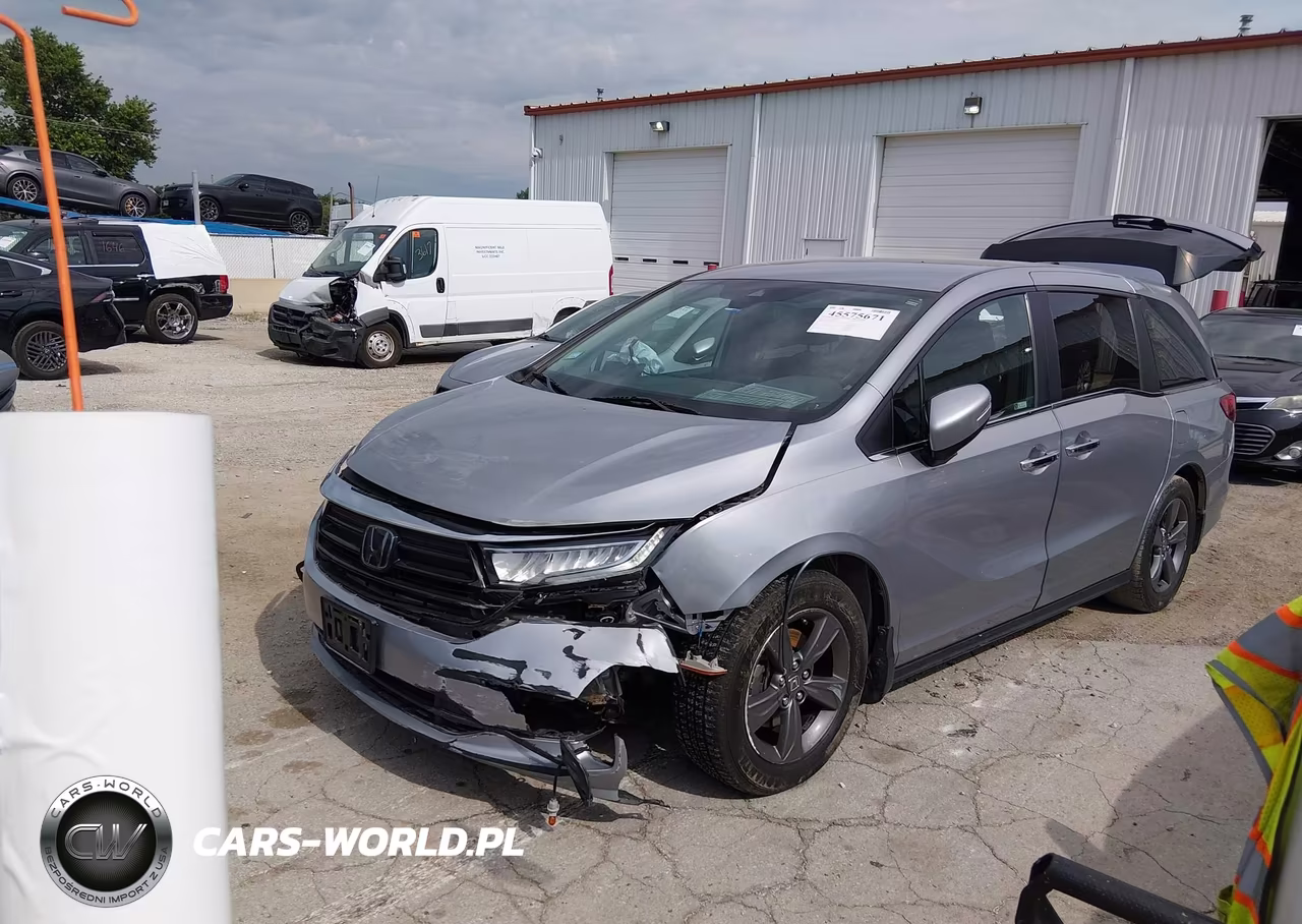2021 Honda Odyssey Ex VIN:5FNRL6H5XMB032432 - 2