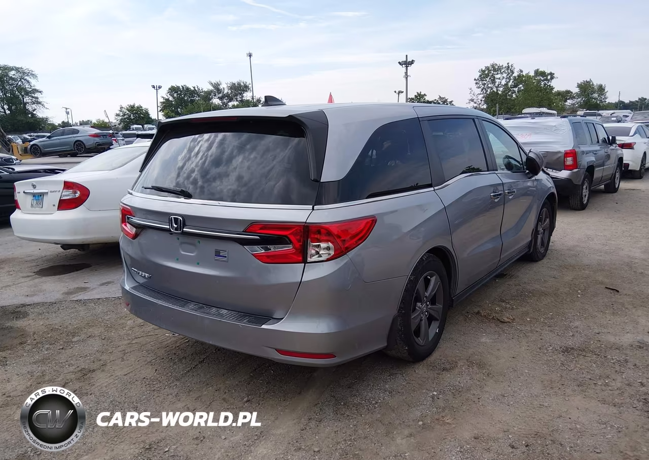 2021 Honda Odyssey Ex VIN:5FNRL6H5XMB032432 - 4