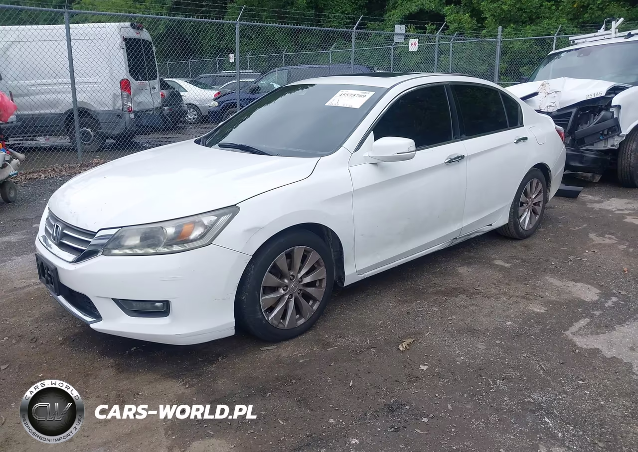 2014 Honda Accord Ex-L V-6 VIN:1HGCR3F84EA034852 - 2