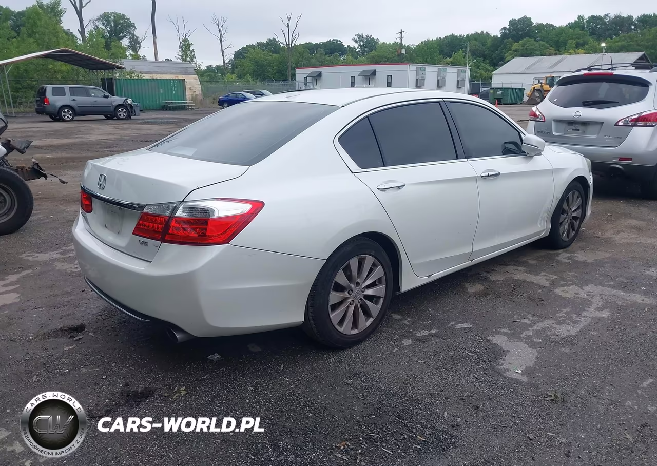 2014 Honda Accord Ex-L V-6 VIN:1HGCR3F84EA034852 - 4