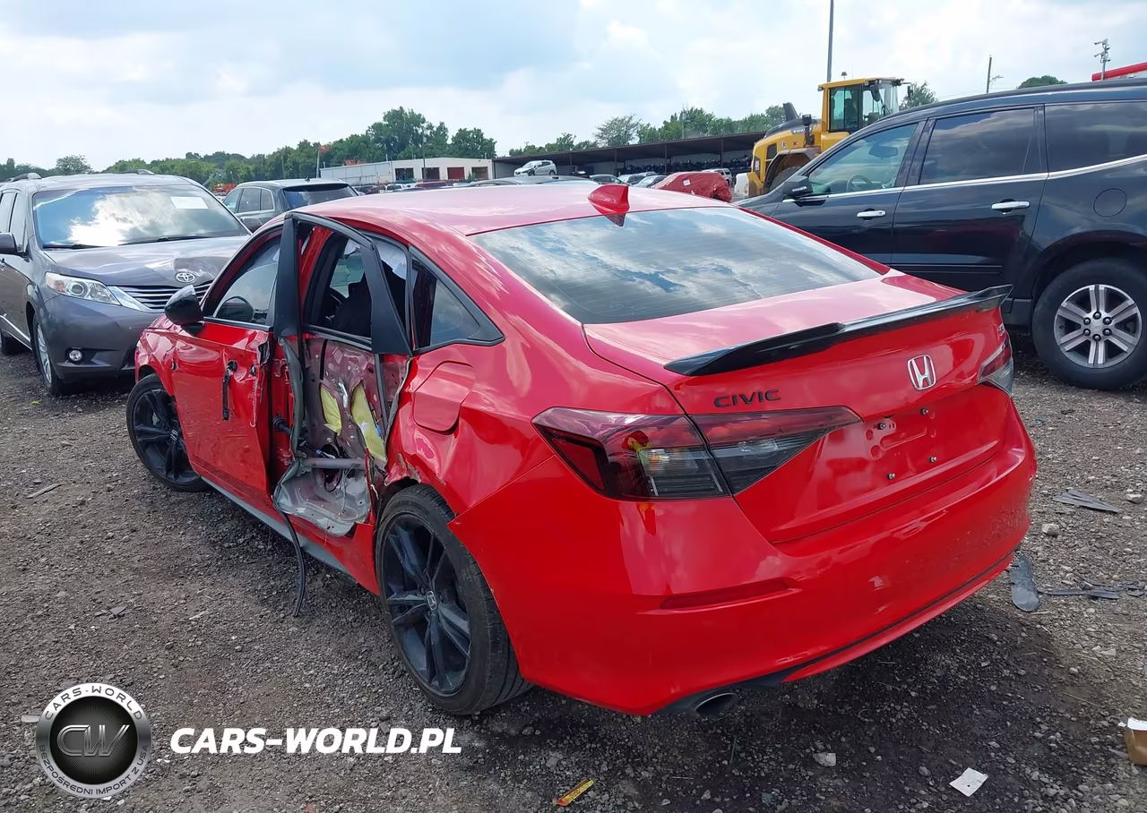 2026 Honda Civic Si Sedan VIN:2HGFE1E58TH473328 - 3