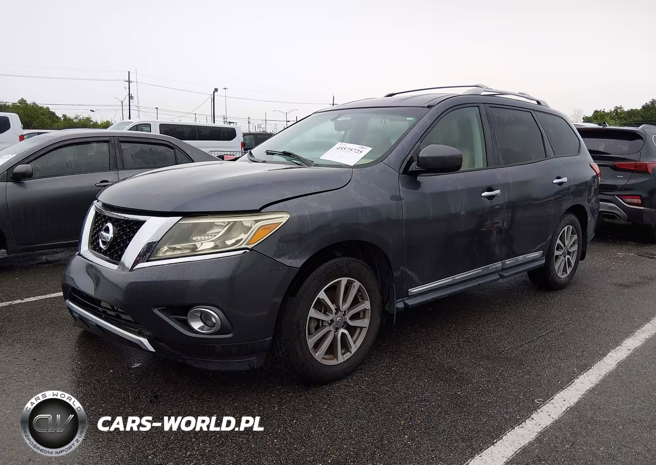 2014 Nissan Pathfinder Sl VIN:5N1AR2MN7EC683912 - 2