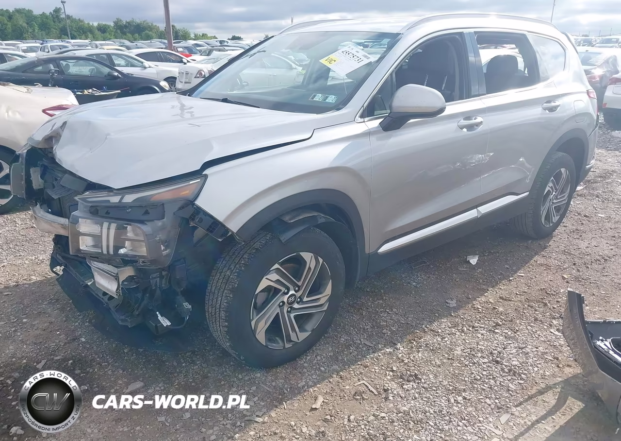 2022 Hyundai Santa Fe Sel VIN:5NMS2DAJ9NH429923 - 2