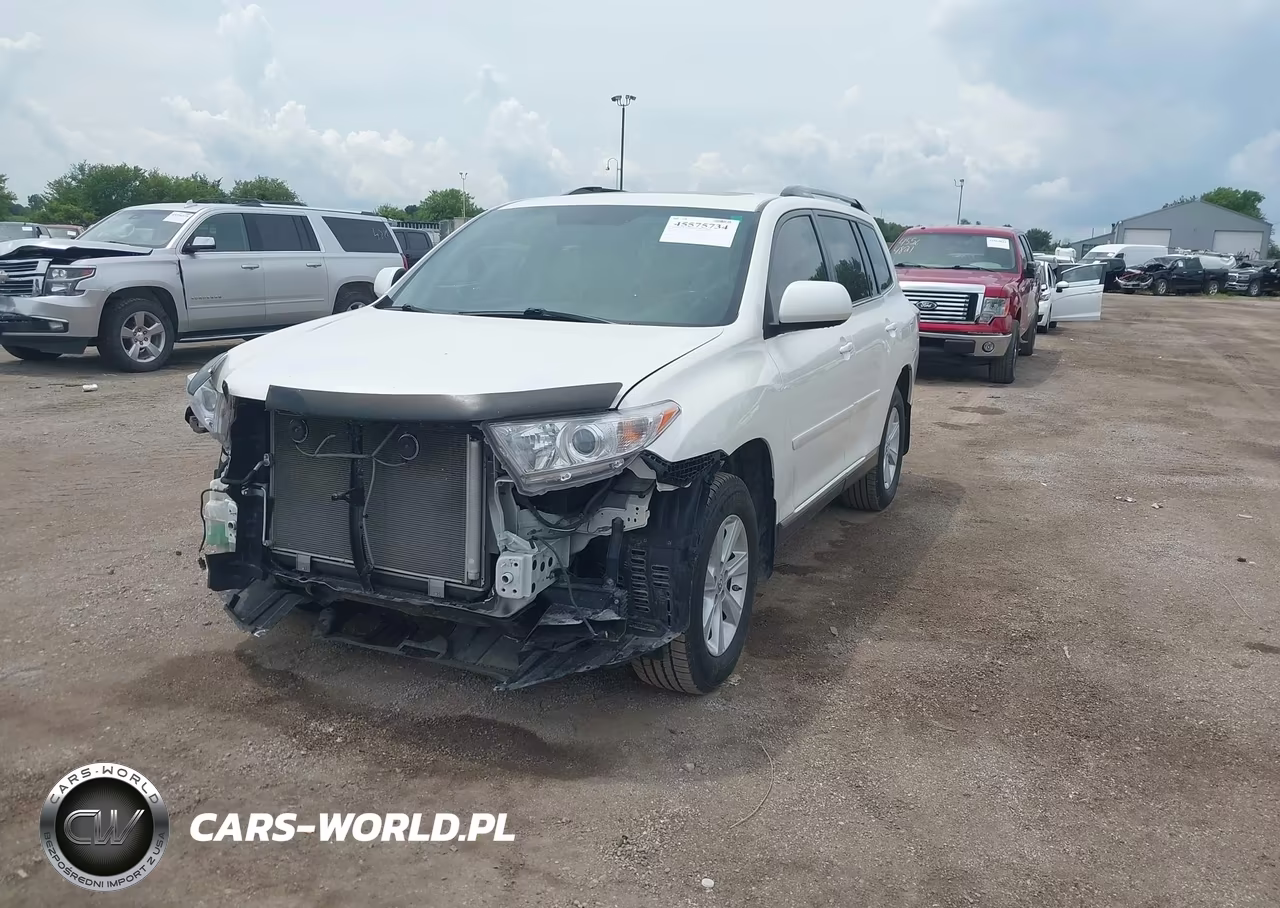 2013 Toyota Highlander Se V6 VIN:5TDBK3EH1DS253351 - 2