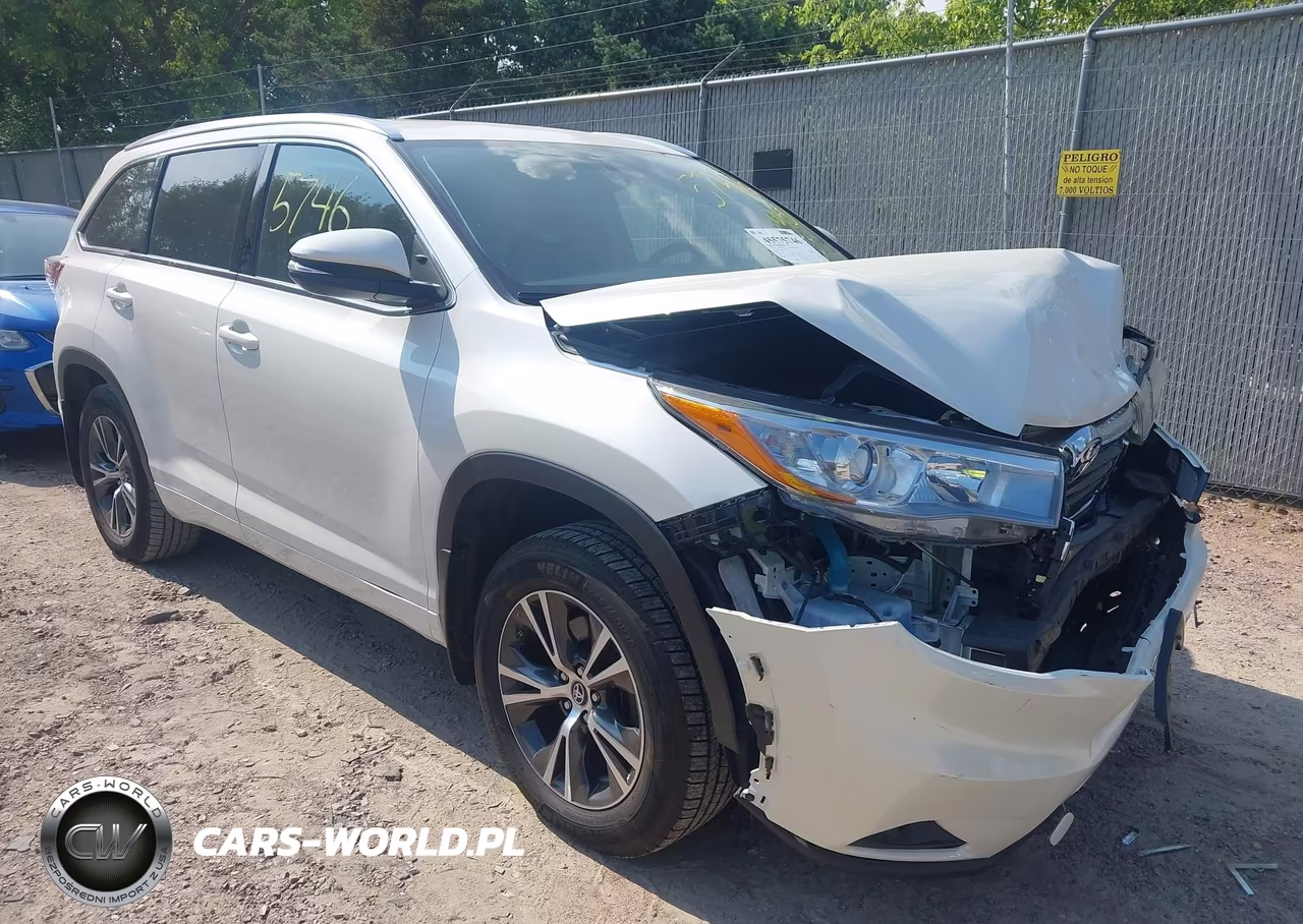 2016 Toyota Highlander Xle V6