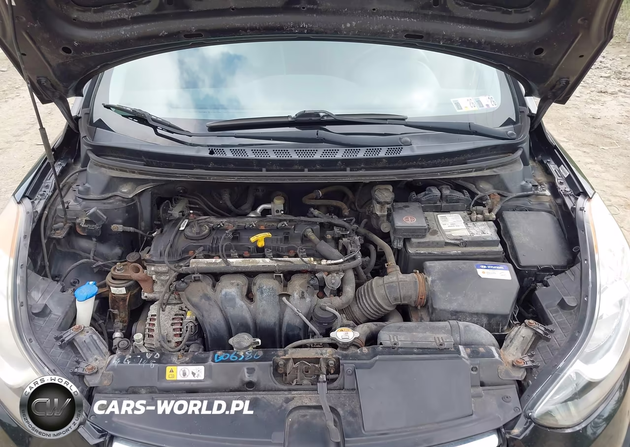 2012 Hyundai Elantra Gls (Ulsan Plant) VIN:KMHDH4AE3CU318120 - 10