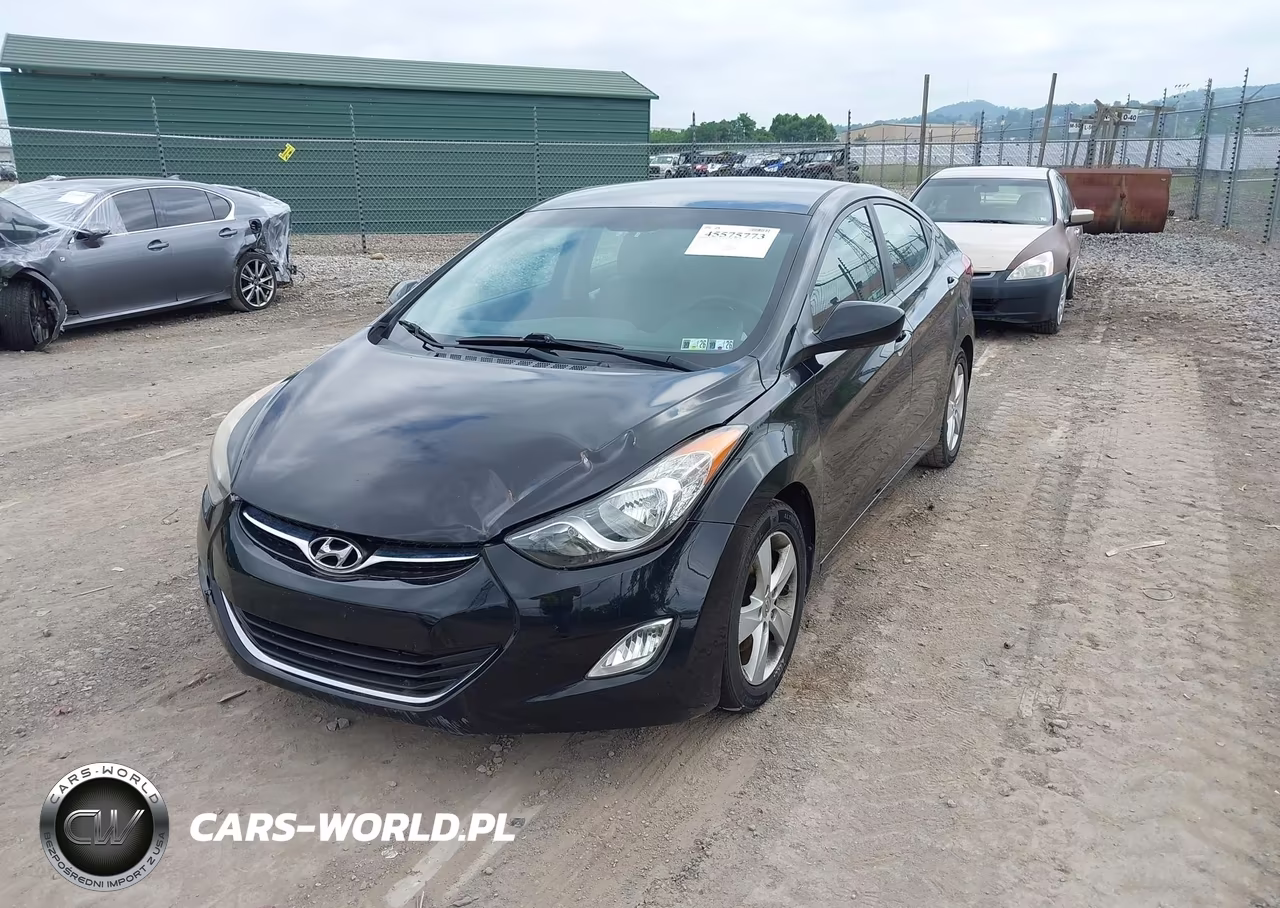 2012 Hyundai Elantra Gls (Ulsan Plant) VIN:KMHDH4AE3CU318120 - 2