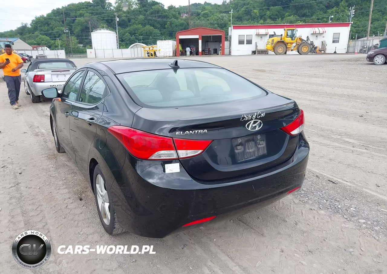 2012 Hyundai Elantra Gls (Ulsan Plant) VIN:KMHDH4AE3CU318120 - 3