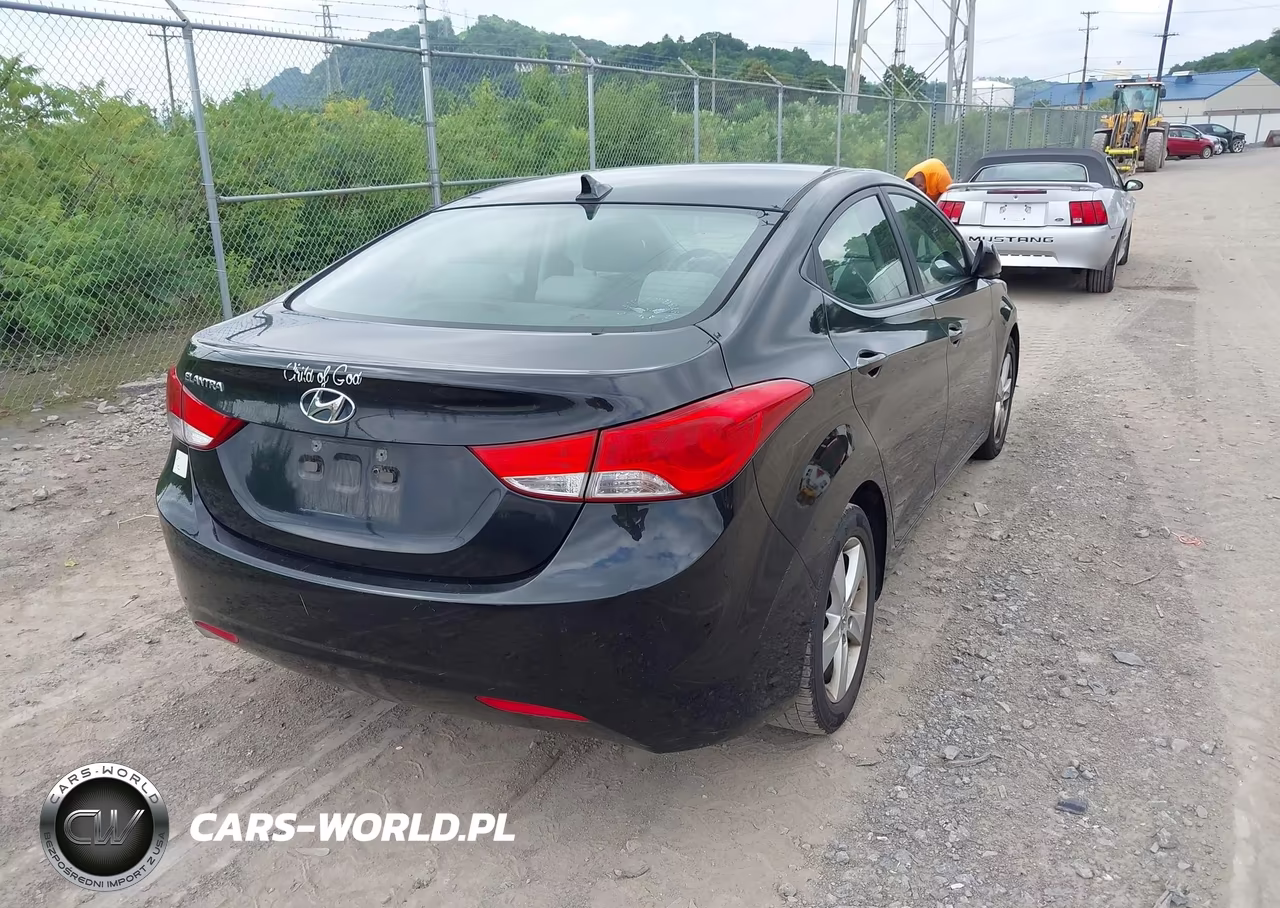 2012 Hyundai Elantra Gls (Ulsan Plant) VIN:KMHDH4AE3CU318120 - 4