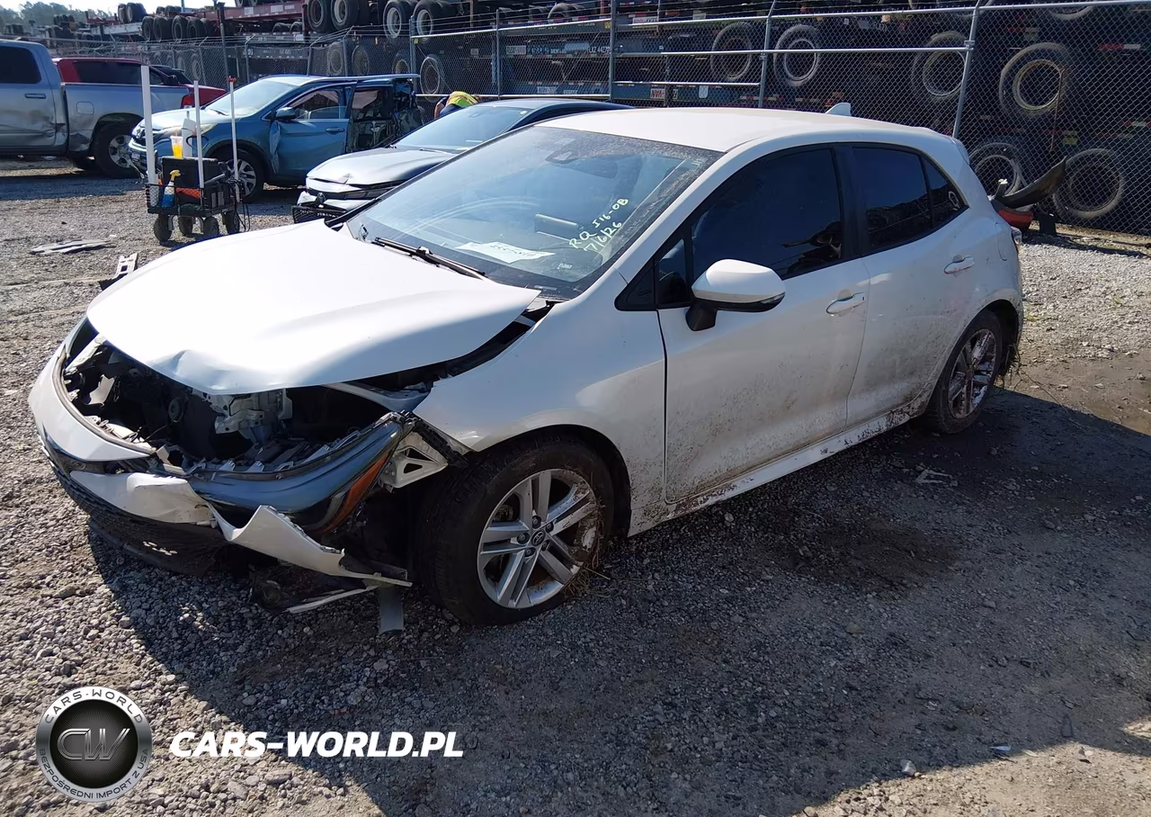 2019 Toyota Corolla Se VIN:JTNK4RBEXK3056504 - 2