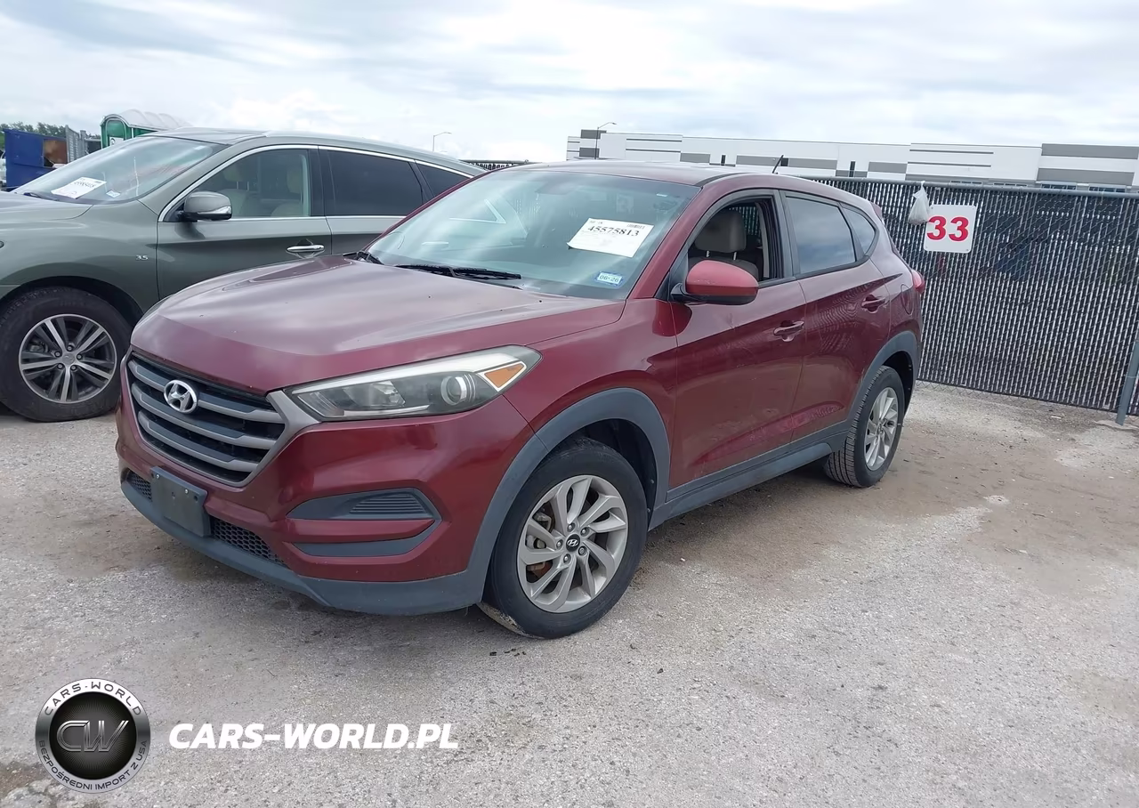 2016 Hyundai Tucson Se VIN:KM8J23A47GU196549 - 2