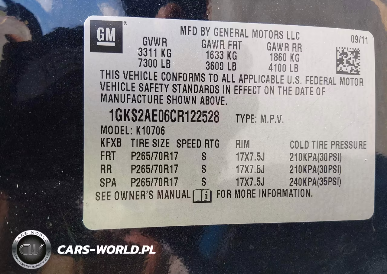 2012 GMC Yukon Sle VIN:1GKS2AE06CR122528 - 9